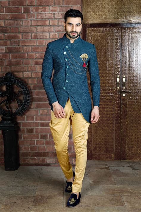 Designer Jodhpuri Suitjodhpuri Suit For Weddingindian Wedding Suit Etsy Designer Suits For