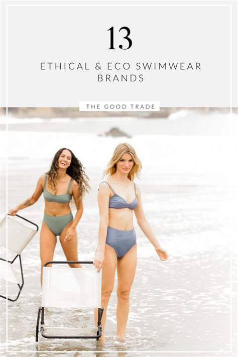 Slip Into One Of These Suits The Good Trade Swimwear Sustainableswim