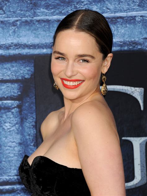 Emilia Clarke “game Of Thrones” Season 6 Premiere In Los Angeles