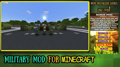 Military Mod For Minecraft Apk للاندرويد تنزيل