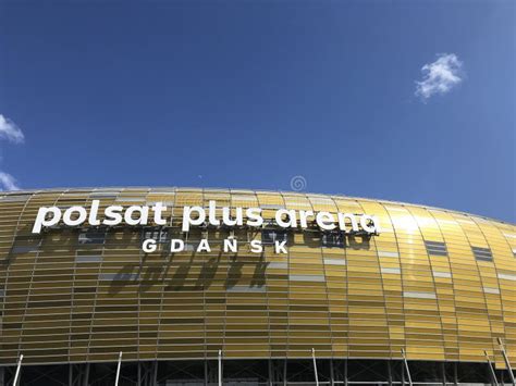 Gdansk Poland 2023 Polsat Plus Arena Stadium Editorial Photography