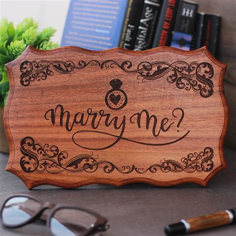 Will You Marry Me Signs I Best Proposal Ideas With Wooden Signs