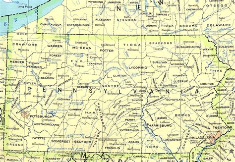 Pennsylvania Maps And Reference