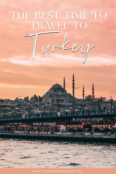 The Best Time To Travel To Turkey • The Blonde Abroad Turkey Travel