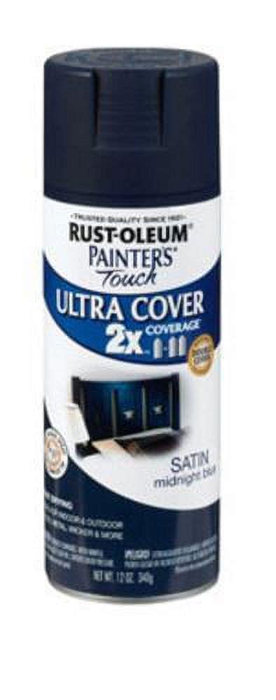 1pc Rust Oleum 249854 Painters Touch Multi Purpose Spray Paint Satin