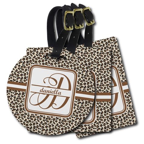 Da vinci luggage and bag tags | zazzle ca. Leopard Print Plastic Luggage Tags (Personalized ...