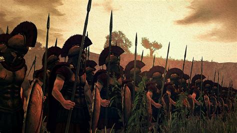 Spartan Hoplites Wall Of Spears 02 Painting By Am Fineartprints