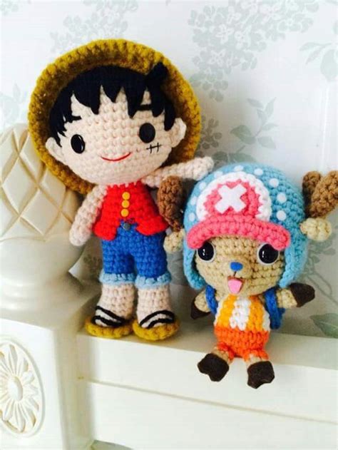 Cute Luffi Crochet One Piece Diy Yarn Crafts Crochet Amigurumi