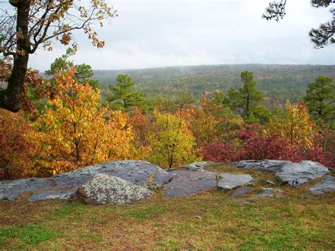 Fall Foliage At Robbers Cave State Park Okla Oct 09