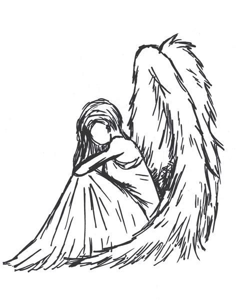 Sad Angel By Sioban Mckey On Deviantart