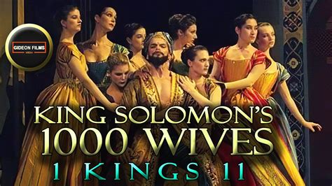 Solomons 1000 Wives And Concubines Kings 11 Ahijah The Prophet Of