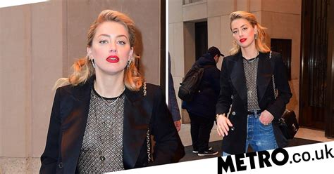 Amber Heard Topless In See Through Bodysuit And Shes Killing It