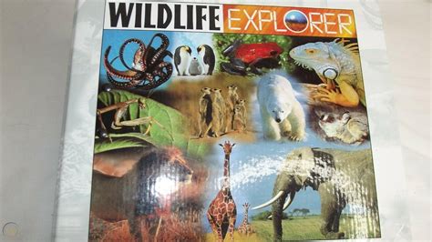 Wildlife Explorer 1998 Binder With 135 Mammal And Bird Cards 3308833687