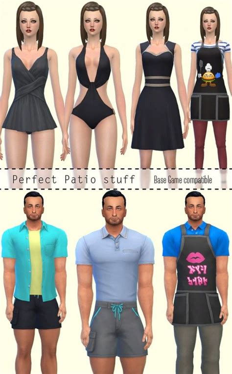 Jenni Sims Perfect Patio Stuff • Sims 4 Downloads Swimwear Dress Disney Princess Dresses Sims