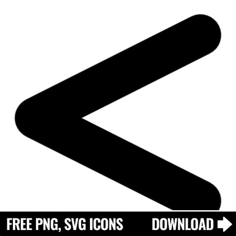 Free Less Than Sign Svg Png Icon Symbol Download Image