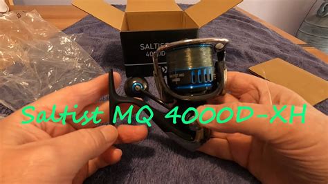 Unboxing Daiwa Saltist MQ 4000D XH Reel YouTube
