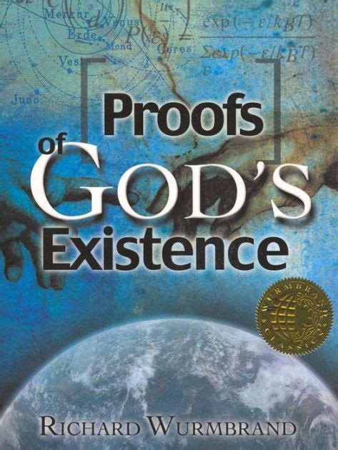 Proofs Of Gods Existence By Richard Wurmbrand Nook Book Ebook