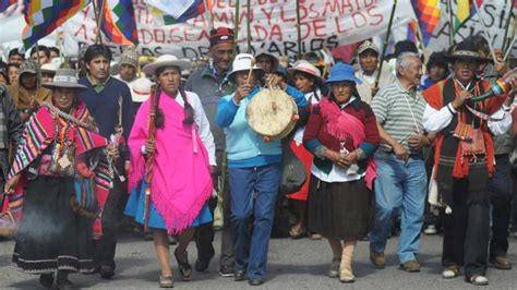 Milagro Sala Encabezó En Tucumán La Masiva Marcha Indígena La Gaceta