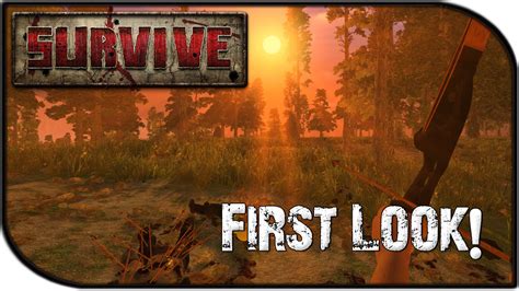 Survive Gameplay First Impressionsfirst Look Giveaway Pre Alpha