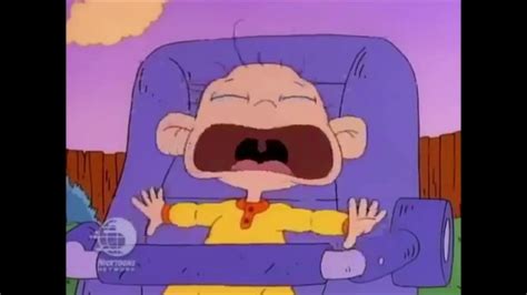 Blue Tommy Pickles Cry - All Rugrats Characters Crying.