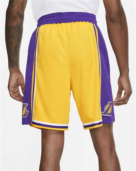 Los Angeles Lakers Icon Edition Mens Nike Nba Swingman Shorts Nike Ma