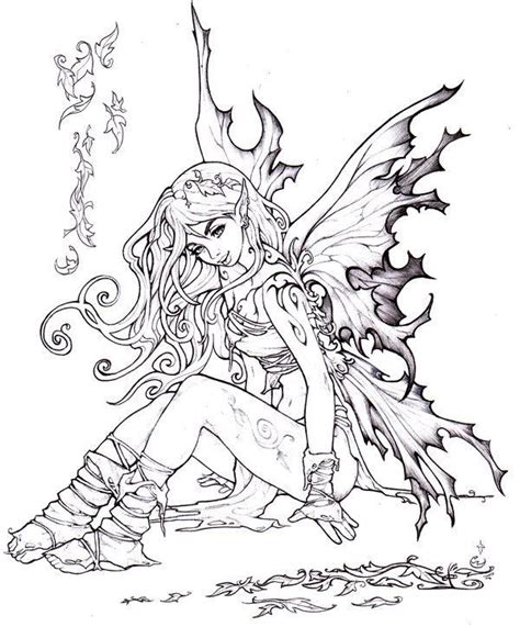 Faerie Coloring Page Fairy Coloring Pages Fairy Coloring Adult