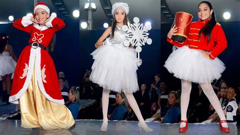 Belankazar Models On The Christmas Celebration Fantasy Runway