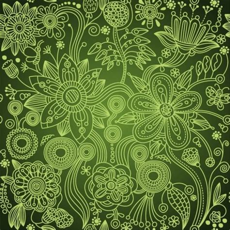 Free 10 High Res Beautiful Green Floral Wallpaper