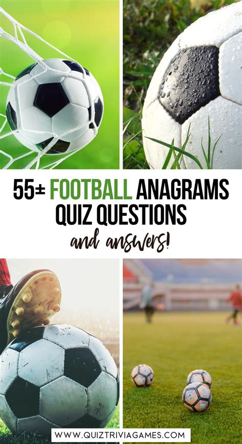 55 Football Anagrams And Answers Only Fans Can Solve Quiz Trivia Games