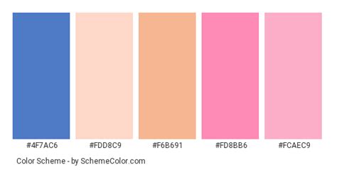 Cute Baby Pink Color Scheme Image