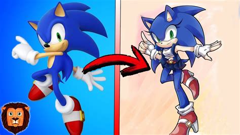 Los Personajes De Sonic Si Fueran Anime Otosection