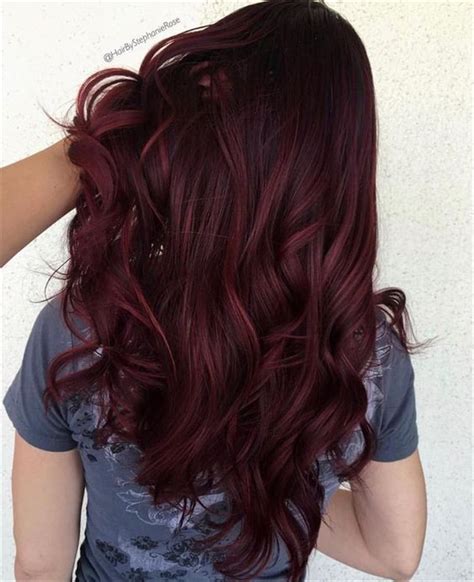 25 Burgundy Hair Color Ideas In 2019 Wine Hair Color Hair Color