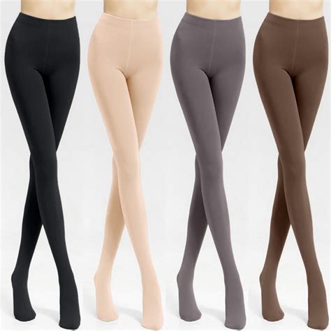 New Classic Women 80 D Opaque Footed Tights Pantyhose Thick Stockings Socks Shopee Philippines