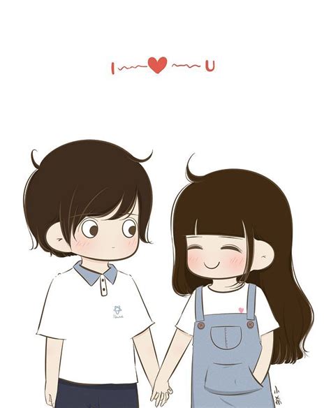 Pin By Junny June On วอลเปเปอร์ Cute Couple Wallpaper Cartoons Love