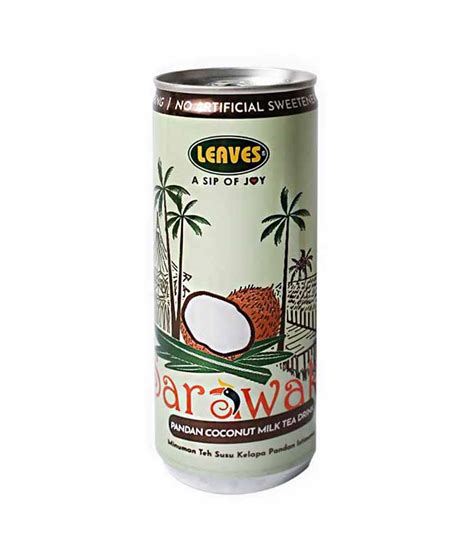 Leaves Pandan Coconut Milk Tea 240ml