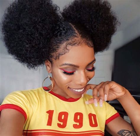 Https://tommynaija.com/hairstyle/afro Puff Hairstyle Ideas