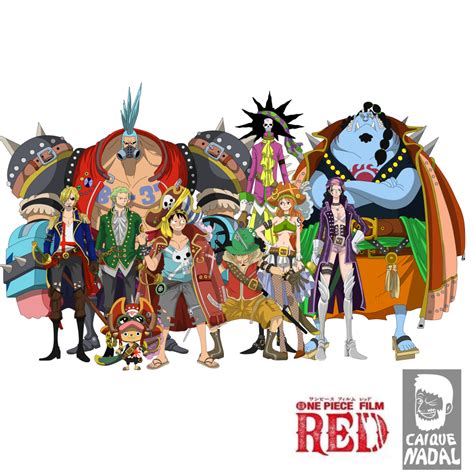 Strawhat Pirates One Piece Film Red By Caiquenadal On Deviantart
