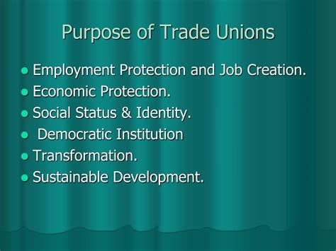 Ppt Trade Union Powerpoint Presentation Free Download Id3540182
