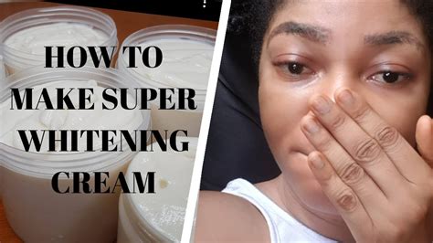 How To Make Super Whitening Body Cream From Scratch Mega Toner Cream