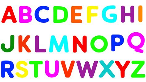 Awesome Abcd Letters