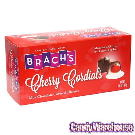 Brachs Chocolate Covered Cherries Candy 10 Piece Box Candy Warehouse