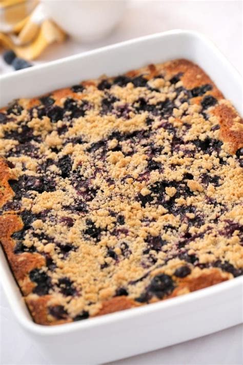 Blueberry Buckle Recipe Is A Dessert Or Breakfast Cake With A