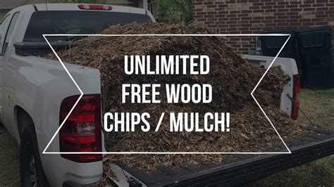 Yes this is a free service, but that doesn't automatically make it an entitlement to get free wood chips. How We Get an Unlimited Supply of FREE Wood Chips! - From ...