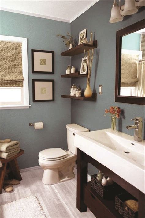 10 Paint Color Ideas For Small Bathrooms Homes Tre Bathroom Decor