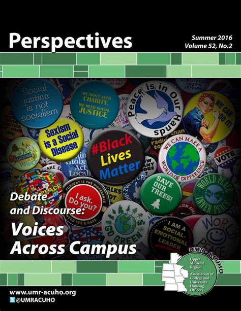 Perspectives Summer 2016 by UMR-ACUHO Perspectives - Issuu