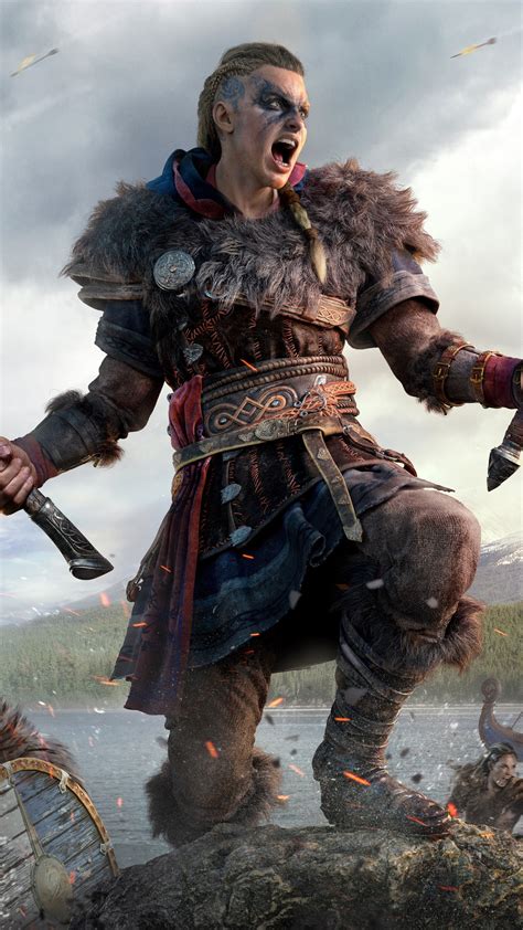 Assassins Creed Valhalla Video Game Eivor Viking Army