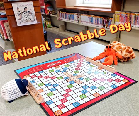 National Scrabble Day Library Of The Chathams