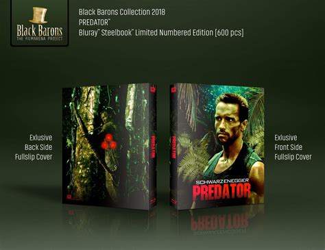 Predator Une édition Steelbook Black Barons Steelbookpro L