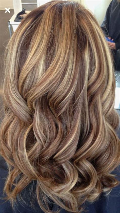 The shade of auburn nearly borders on black making for a dark chocolate look in this shiny brown hair color picture. 25 Blonde Highlights For Women To Look Sensational ...
