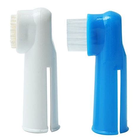 Newchic offer quality pet dental cleaning at wholesale prices. 2pcs Pet Dog Finger Toothbrush Oral Dental Cleaning ...